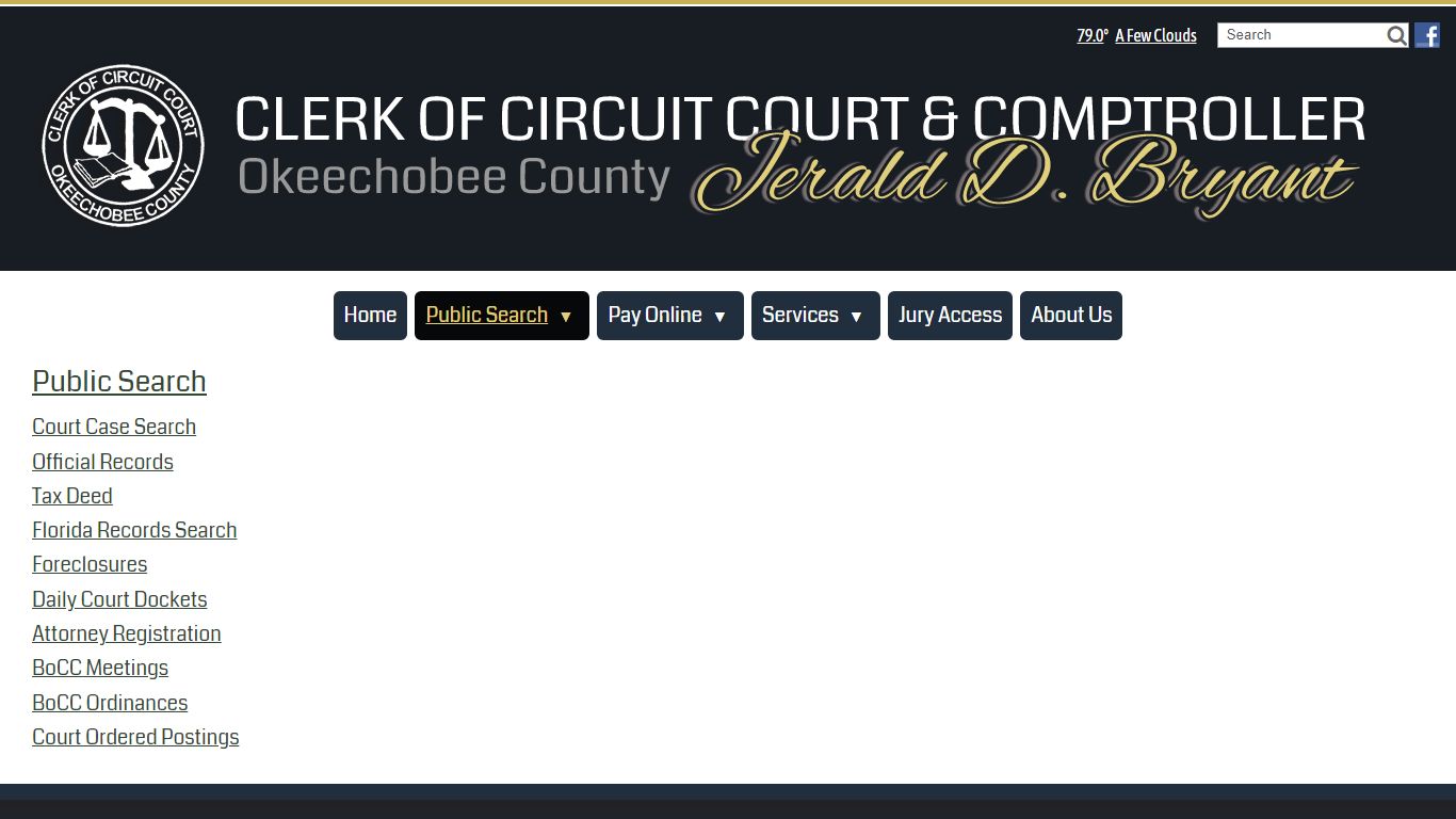 Public Search - Okeechobee County Clerk of Circuit Court ...